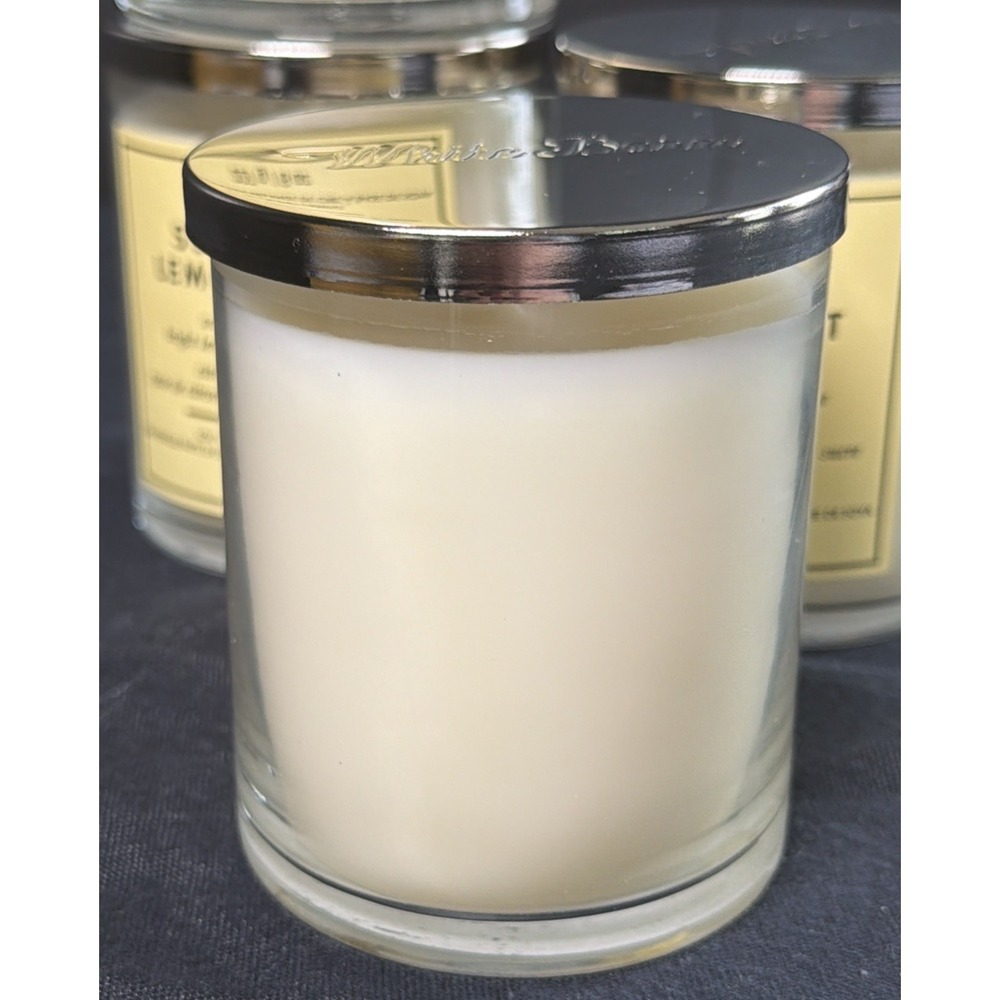 Sugared Lemon Zest Bath & Body Works Single Wick Candle 8 oz - Lot of 4 - NEW - Picture 2 of 4